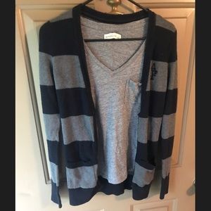 Abercrombie&Fitch Size Medium Button Up Cardigan
